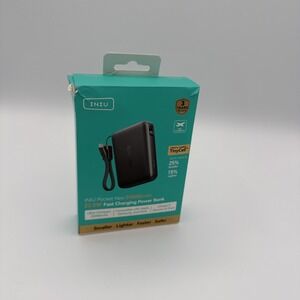 Lot of 2 INIU Portable Charger PowerPaw 10000mAh 22.5W Fast Charging Power Bank